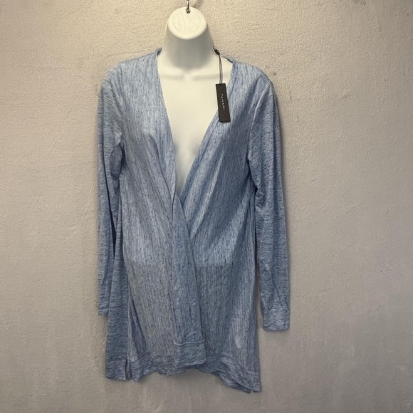 Tahari Sweaters - NWT Tahari 100% Linen Open Front Cardigan Womens Small Lightweight Beachy NEW